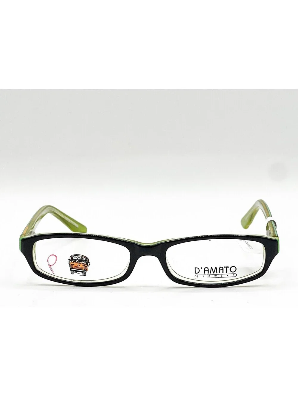 D'Amato Eyewear Dk221 Black Authentic Eyeglasses 45-15-130
